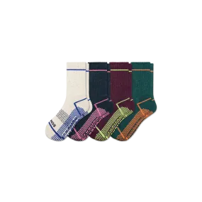 Youth Neon Donegal Gripper Calf Sock 4-Pack