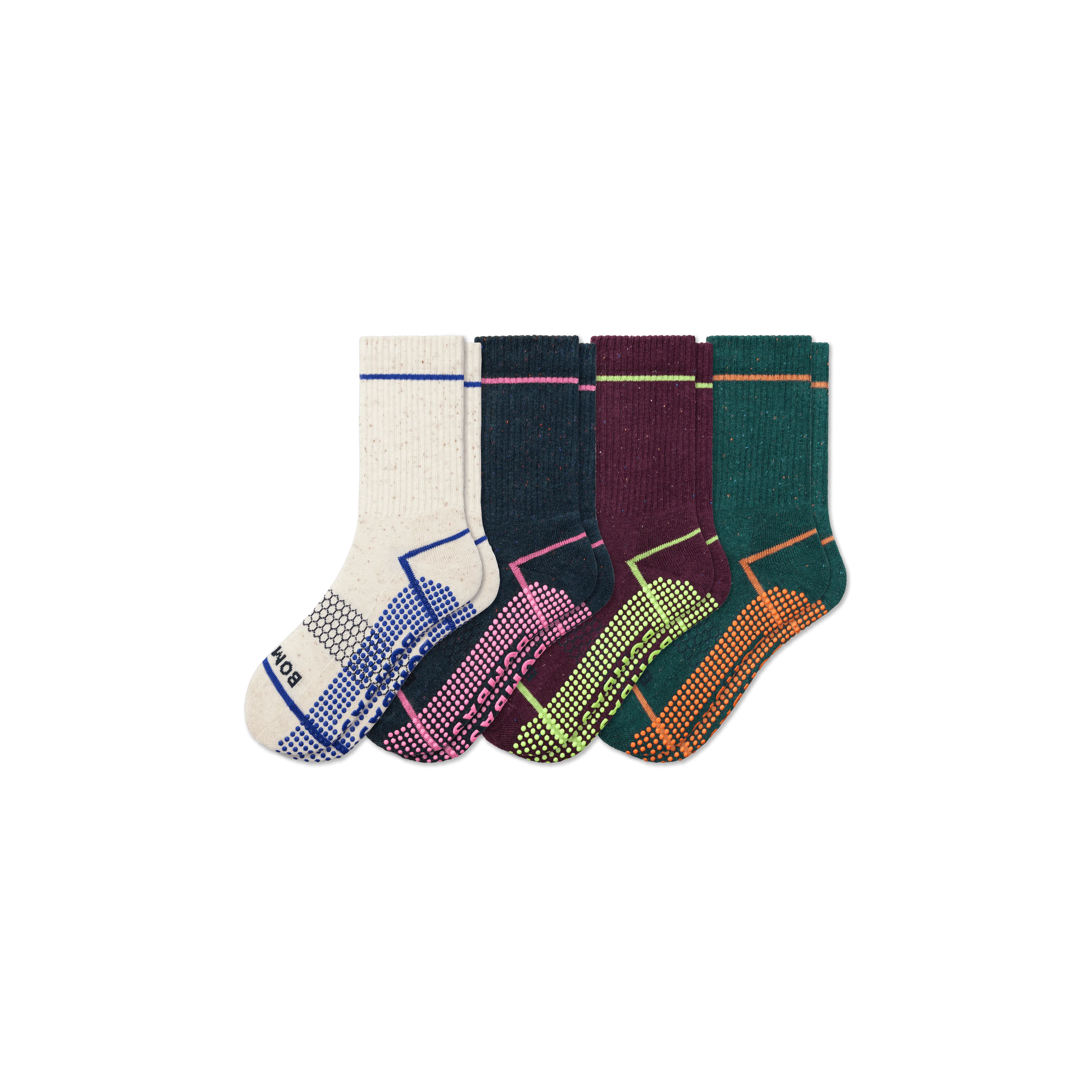 Youth Neon Donegal Gripper Calf Sock 4-Pack